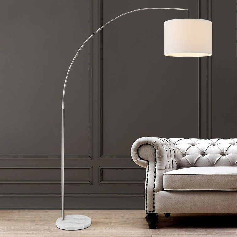 Latitude Run® Modern Arc Floor Lamp For Living Room Arching Hanging
